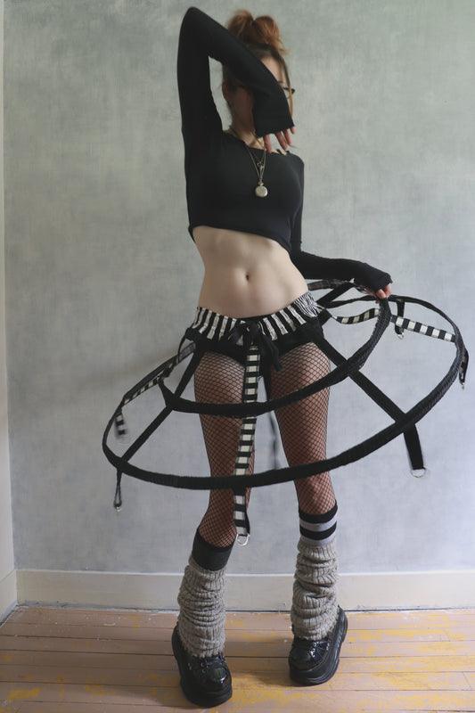 DreamedOfThePlacesIveBeenWithYou (One Size) Carnival Clown Ballet Hoop Skirt