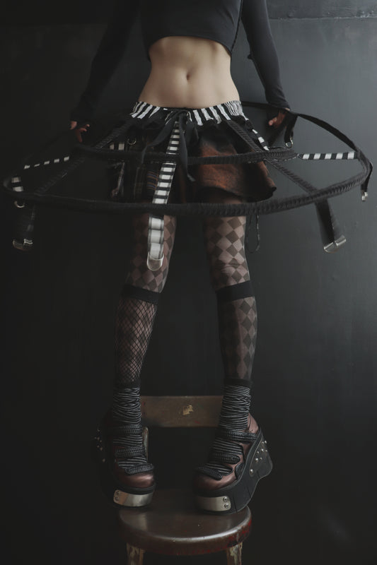 DreamedOfThePlacesIveBeenWithYou (One Size) Carnival Clown Ballet Hoop Skirt