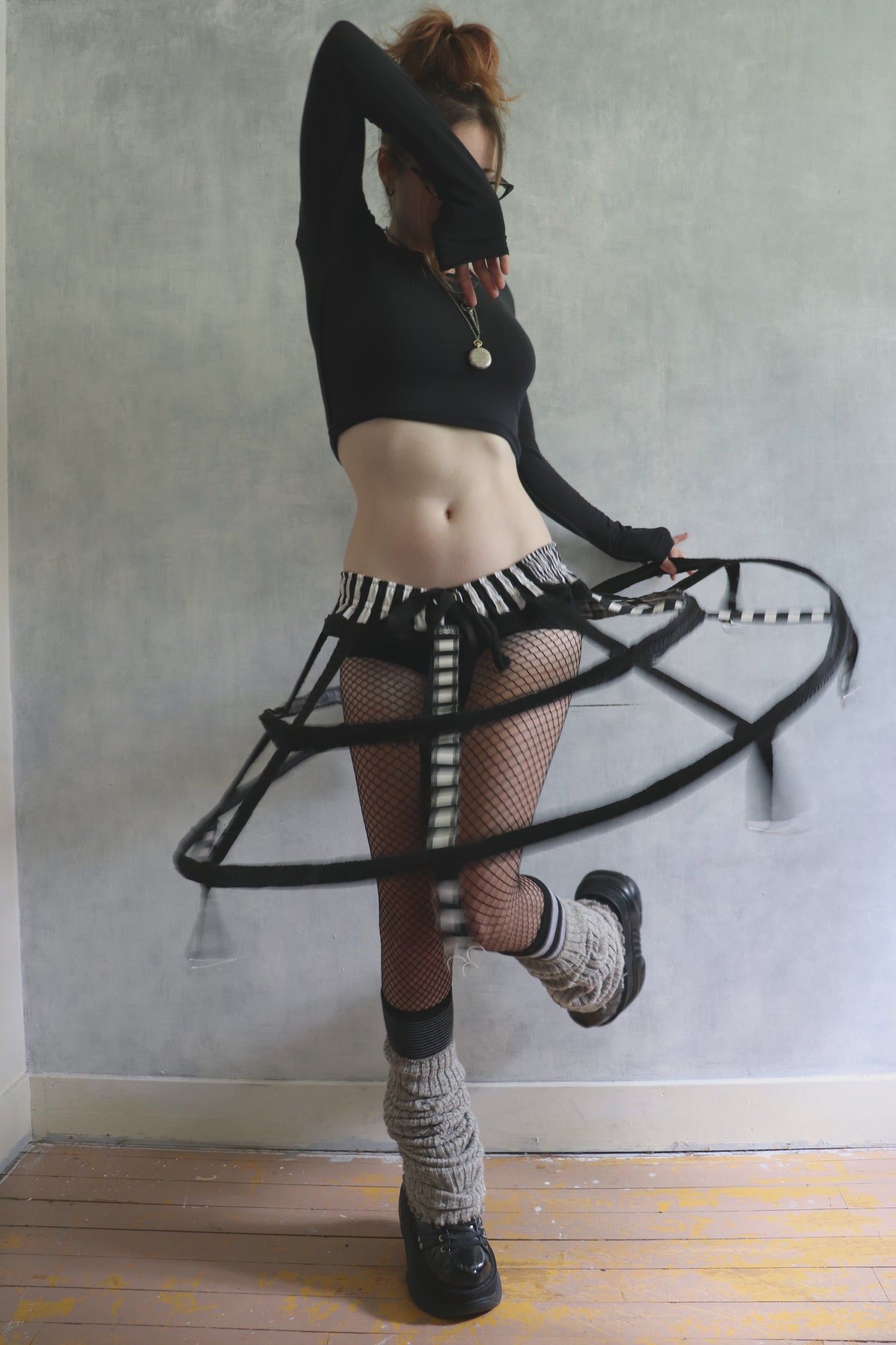 DreamedOfThePlacesIveBeenWithYou (One Size) Carnival Clown Ballet Hoop Skirt