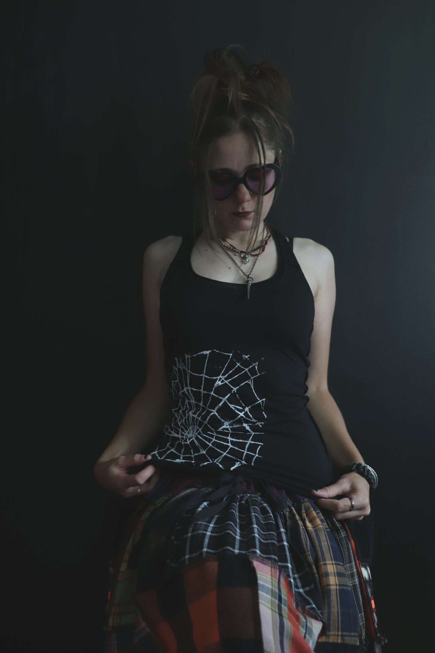 WannaBeAlright (S) Sample Sale Racerback Tank Top