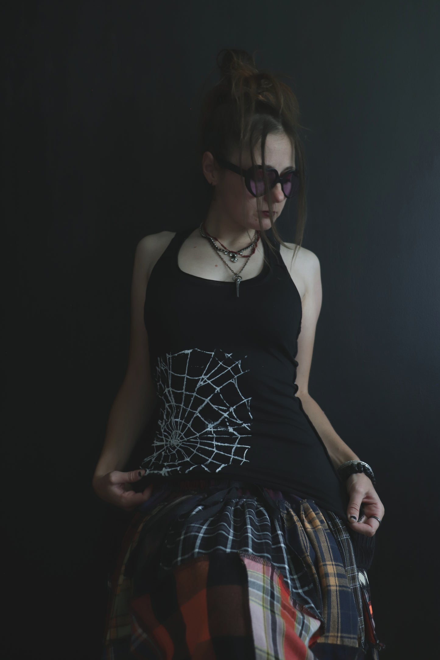 WannaBeAlright (S) Sample Sale Racerback Tank Top