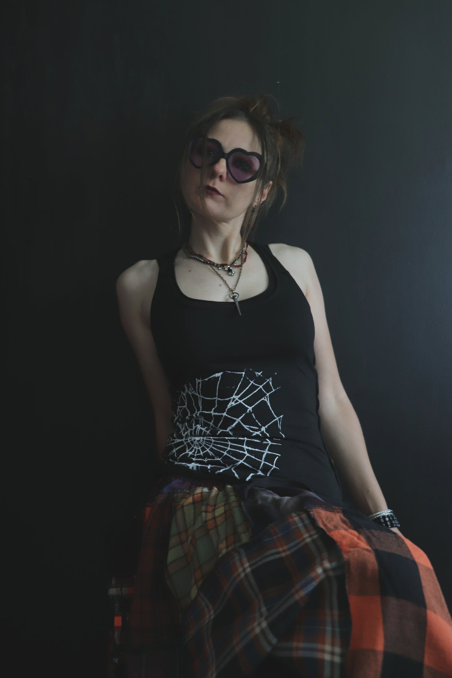 WannaBeAlright (S) Sample Sale Racerback Tank Top