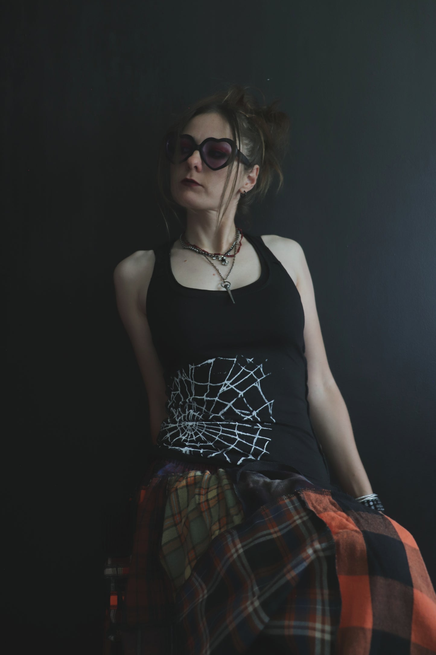 WannaBeAlright (S) Sample Sale Racerback Tank Top